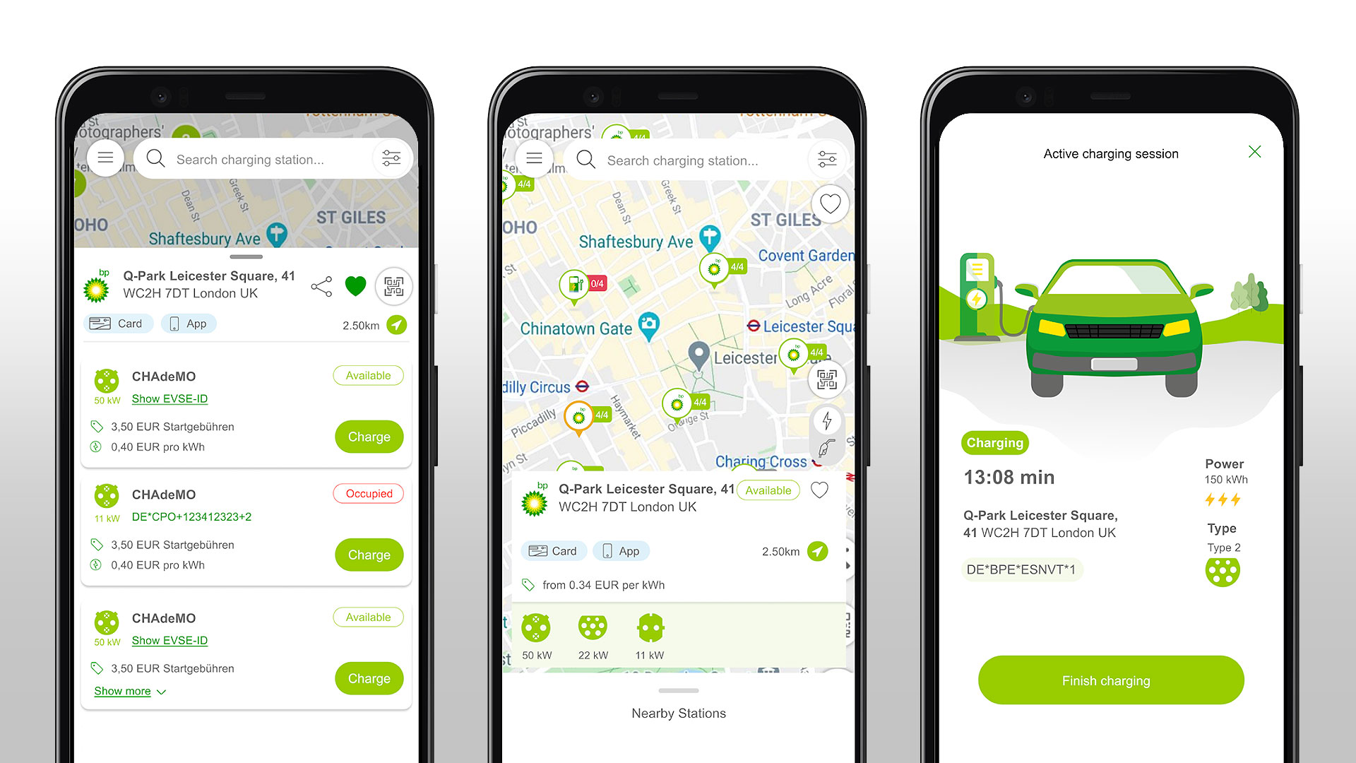 BP Fuel and Charge app screenshot 02