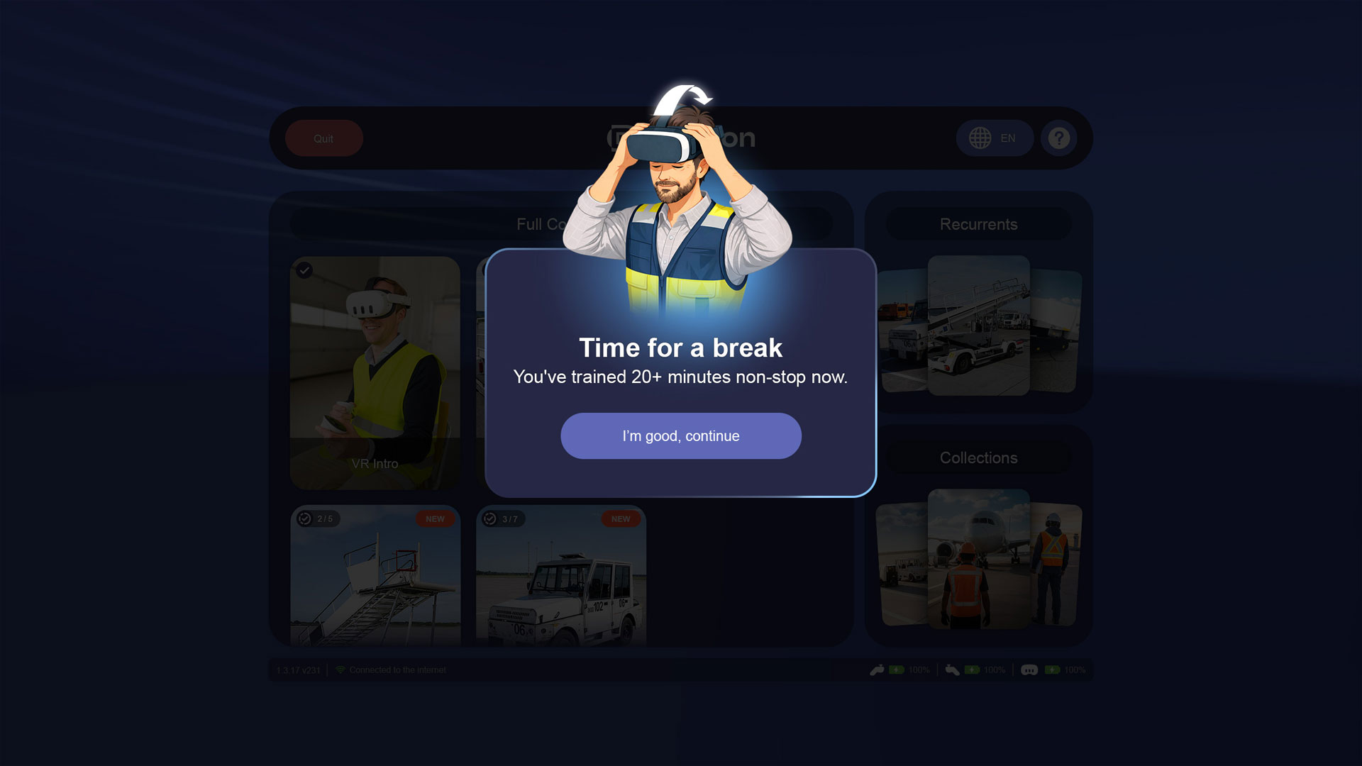 Draxon VR training screenshot 05