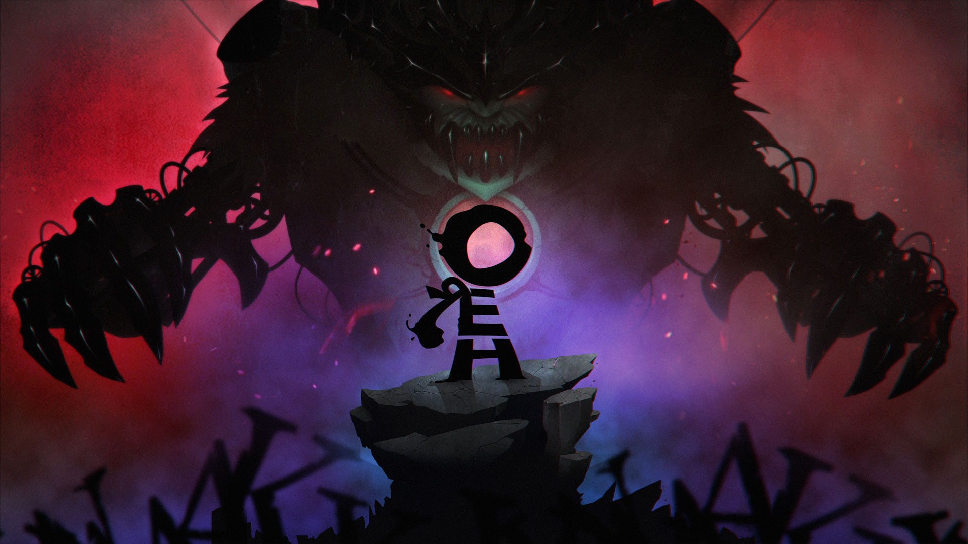 Typoman puzzle platformer screenshot